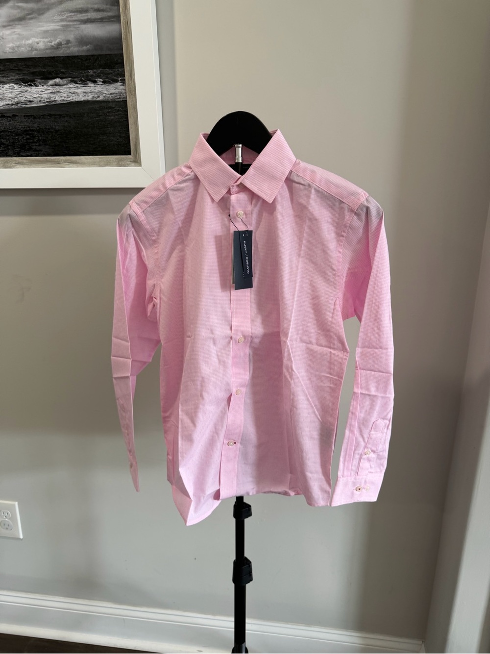 Tommy Hilfiger Pink Button-Down Shirt - Boys